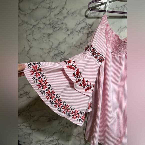 Vava by Joy Han Off The Shoulder Pink Beatrice Dress Size S - Picture 5 of 13